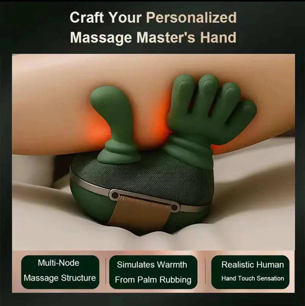 Heated Pillow Neck And Back Massager