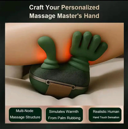 Heated Pillow Neck And Back Massager
