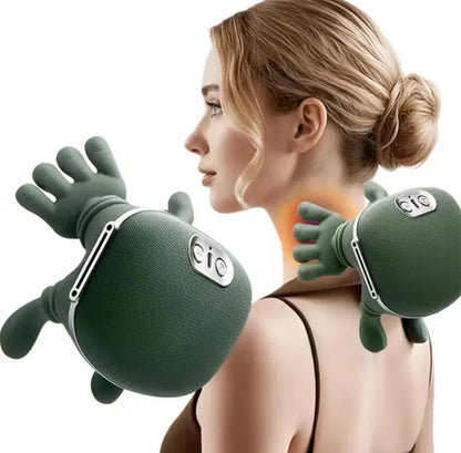 Heated Pillow Neck And Back Massager