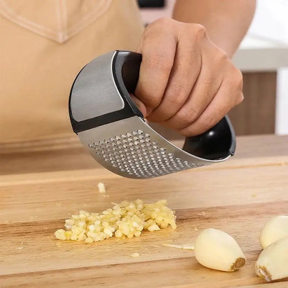 Stainless Steel Garlic Crusher